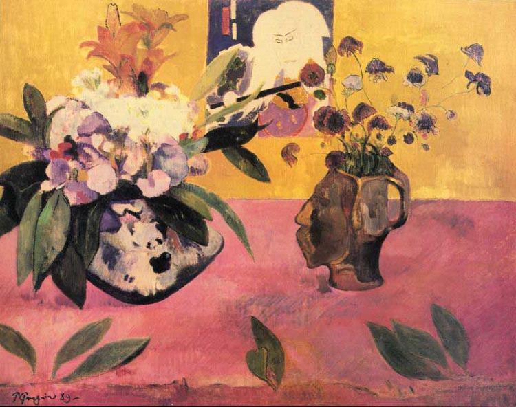 Paul Gauguin Still Life with Japanese Woodcut Spain oil painting art